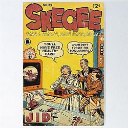 JID - Skegee Comic Book Poster