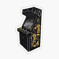 JID The Never Story Arcade Sticker