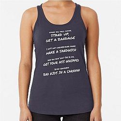 JID - Crack Sandwich - Forever Story Racerback Tank