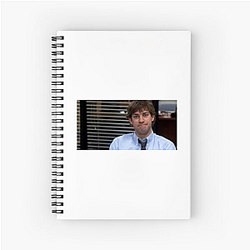 Jim Halpert Merch Jim Halpert Notebook