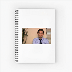 Jim Halpert Merch For Fans Jim Halpert Notebook