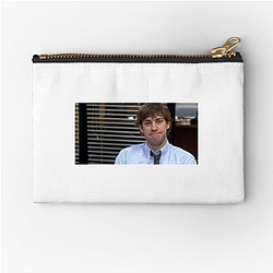 Jim Halpert Merch Jim Halpert Zipper Pouches