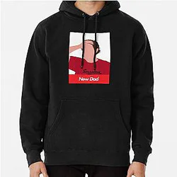 JIM HALPERT NEW DAD Dunder Mifflin Hoodie
