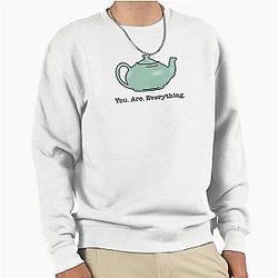 Pam Beesly and Jim Halpert Teapot You Are Everything Pullover Sweatshirt