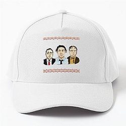 The Office is Coming to Town Michael Scott Jim Halpert Dwight Schrute Ugliest Baseball Cap