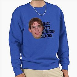 The Office - Jim Halpert (Bears, Beets, Battlestar Galactica) Pullover Hoodie