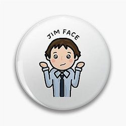 The Office Jim Halpert Pin
