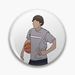 Jim Halpert Basketball Pin