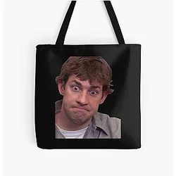 Jim Halpert Uncomfortable Tote Bag