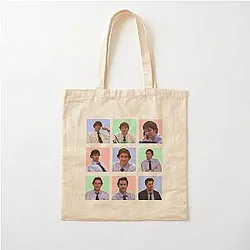 Jim Halpert faces The Office Tote Bag