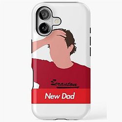 Jim Halpert New Dad Dunder Mifflin iPhone Tough Case