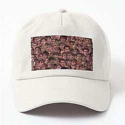 The Many Faces of Jim Halpert Mashup Dad Hat