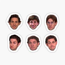 Jim Halpert Sticker Set