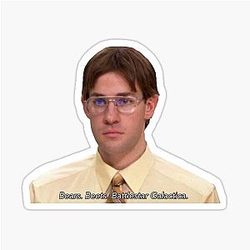 Jim Halpert as Dwight Schrute Sticker