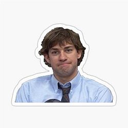 Jim Halpert - The Office Sticker Strip