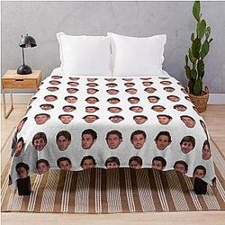 Jim Halpert Sticker Set Throw Blanket