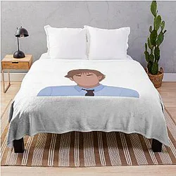 Jim Halpert Throw Blanket