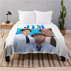 Jim Classic Throw Blanket