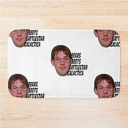 The Office - Jim Halpert (Bears Beets Battlestar Galactica) Bath Mat