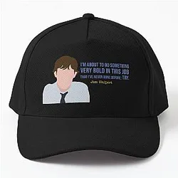 The Office - Jim Halpert Quote Baseball Cap