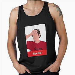 Jim Halpert New Dad Dunder Mifflin Tank Top