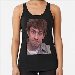 Jim Halpert Racerback Tank Top