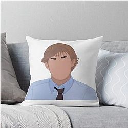 Jim Halpert Throw Pillow