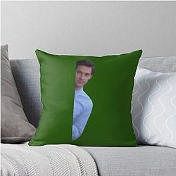 Jim Halpert Throw Pillow