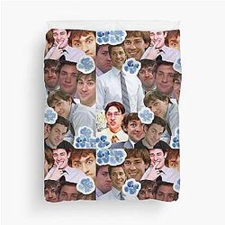 Jim Halpert Duvet Cover