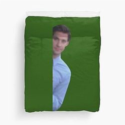 Jim Halpert Duvet Cover