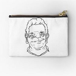 Jim Halpert Portrait Zipper Pouch