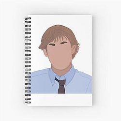 Jim Halpert Spiral Notebook