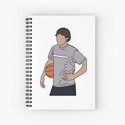 Jim Halpert Basketball Spiral Notebooks 
 remove the duplicate word