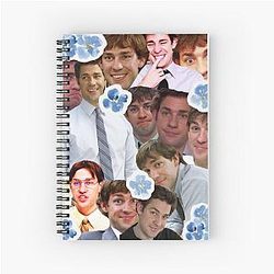 Jim Halpert Spiral Notebook