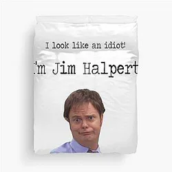 Dwight, I'm Jim Halpert Duvet