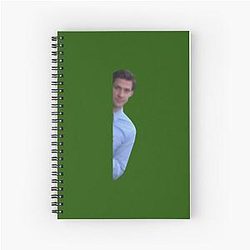 Jim Halpert Spiral Notebook