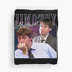 Jim Halpert Duvet Cover