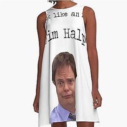 Dwight, Jim Halpert, A-Line Dress