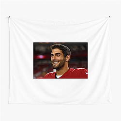 Pocket Strategist Jimmy Garoppolo Tapestries