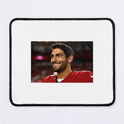 Pocket Strategist Jimmy Garoppolo Mouse Pads
