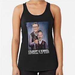 Jimmy Kimmel & Stephen Colbert Step Back Tank Top