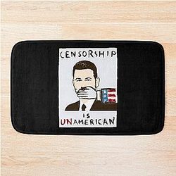 Censorship Is Un-American Jimmy Kimmel Bath Mat