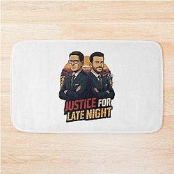 Jimmy Kimmel Justice for Late Night Bath Mat