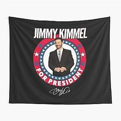 Jimmy Kimmel President Talk Show Host Fan Tapestry