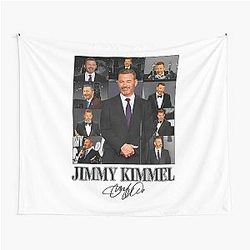 Jimmy Kimmel Support Late Night Defend Free Speech Tapestry