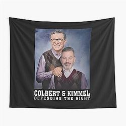 Jimmy Kimmel and Stephen Colbert Step Brothers Tapestry