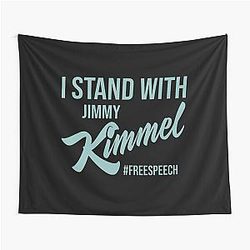 I Stand with Jimmy Kimmel Tapestry