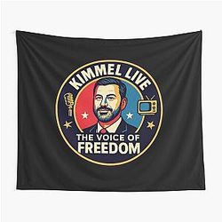 Jimmy Kimmel Live for President Tapestry