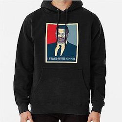 Jimmy Kimmel Retro Sunset Portrait Poster For TV Lovers Hoodie