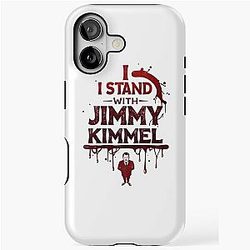 I Stand With Jimmy Kimmel The Man Show iPhone Tough Case